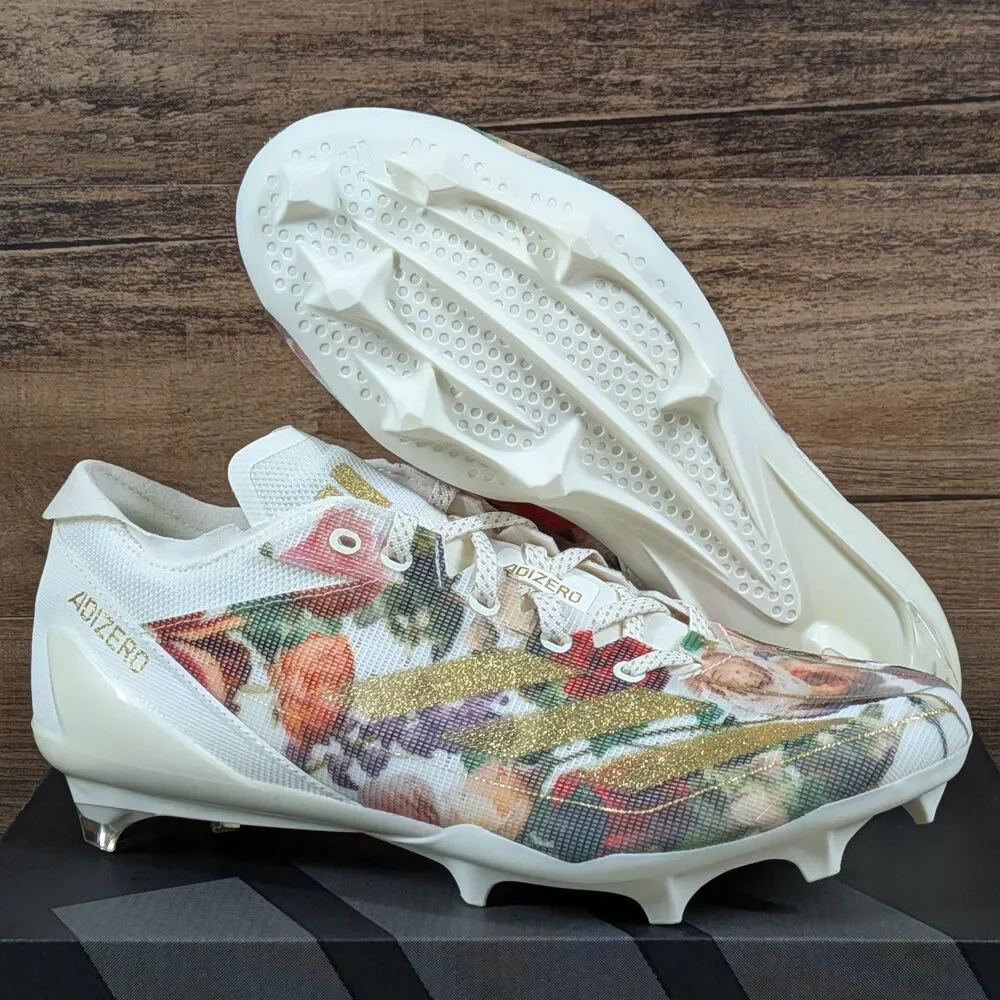 Adidas Adizero Electric Speed Men's 9.5 Coronation Floral Football Cleats IE4392